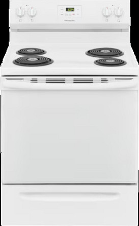                                                             							WHITE COIL TOP RANGE
                                                            						 