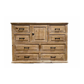                                                              							NATIVE PINE MASION ECONO DRESSER
                                                            						 