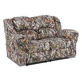                                                              							CAMO RECLINING LOVESEAT
                                                            						 
