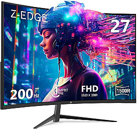                                                              							27" Z-EDGE GAMING MONITOR
                                                            						 