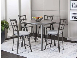                                                              							5PC TIMBER PUB DINETTE
                                                            						 