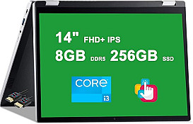                                                              							14" LAPTOP 8G 256GB SSD TOUCHSCREEN
                                                            						 