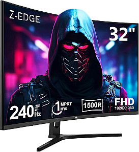                                                              							32" 240HZ CURVED GAMING MONITOR
                                                            						 
