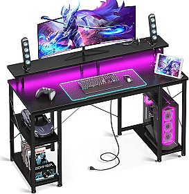                                                              							GAMING DESK W/LIGHTS
                                                            						 