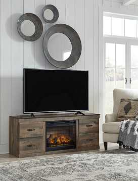                                                              							TRINELL BROWN FIREPLACE
                                                            						 